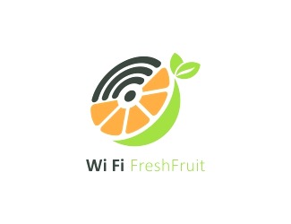 Projektowanie logo dla firm online WiFi FreshFruit